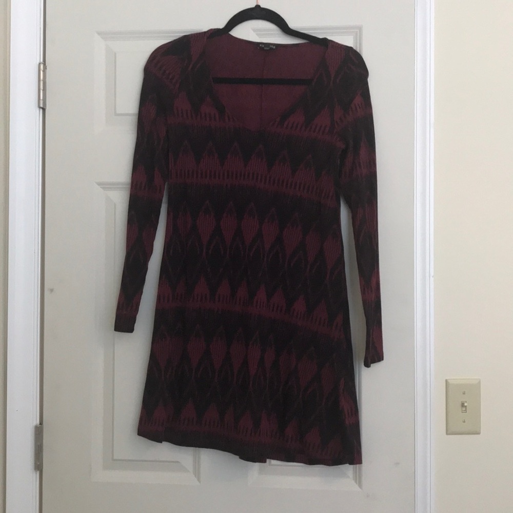 Express long sleeve short dress